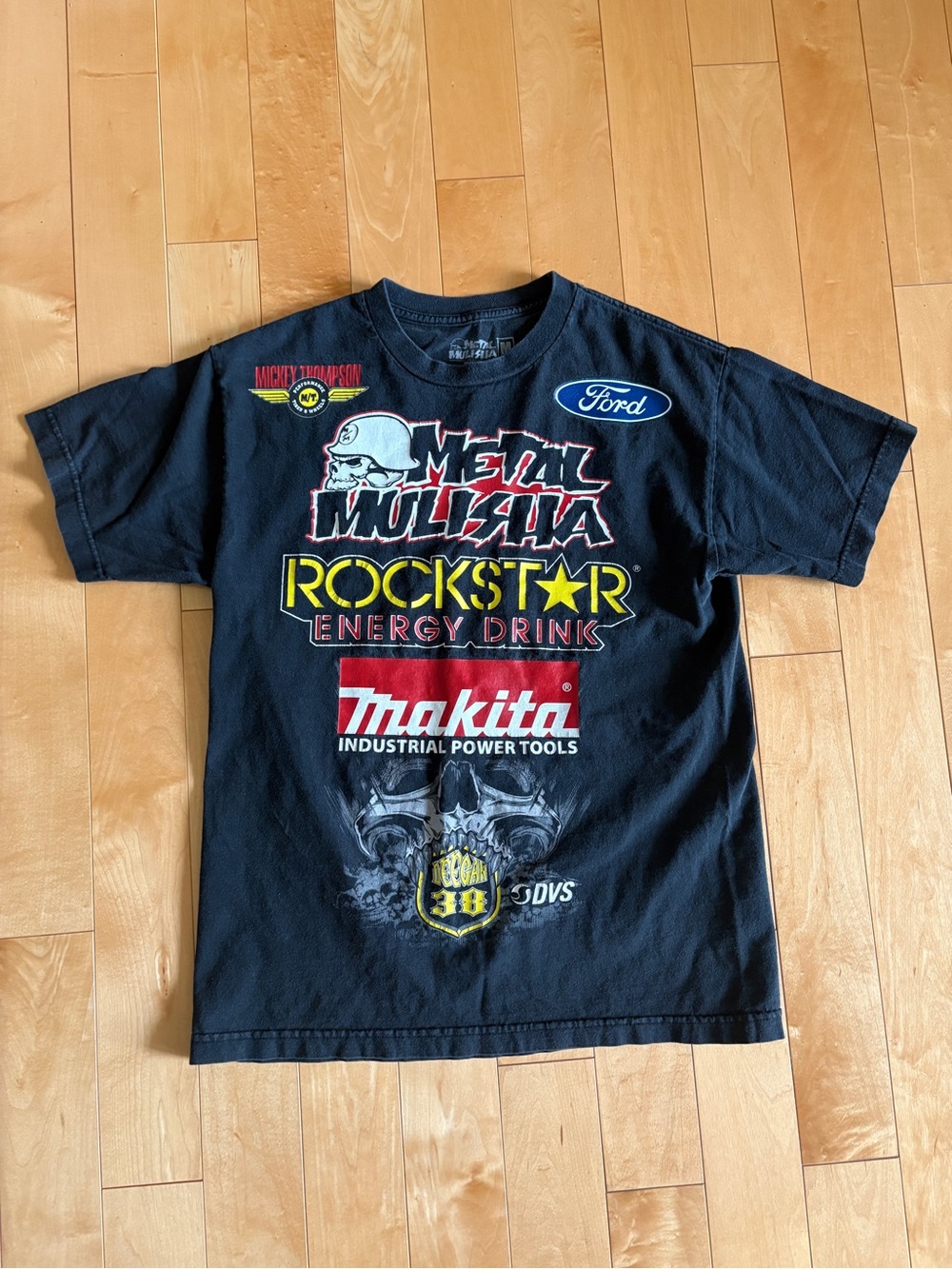 Vintage Metal Mulisha Black y2k graphic T shirt
